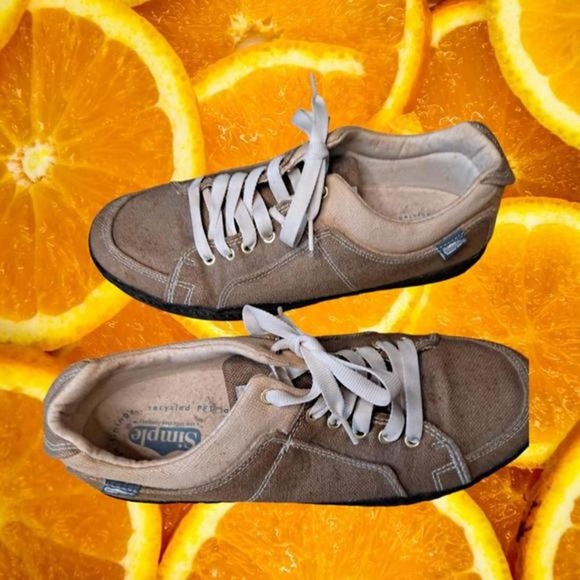 Simple‎ Eco Tan Sneakers Size 11.5 - Picture 2 of 9
